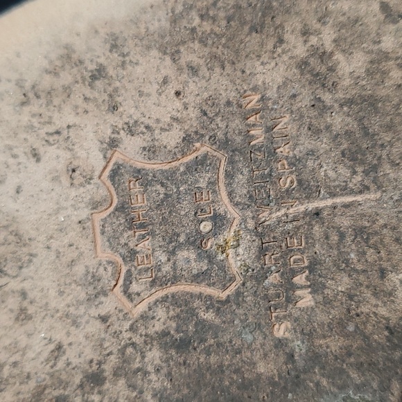 Stuart Weitzman Tortoise Leather Sole Flats 10.5 Made In Spain - Picture 7 of 9